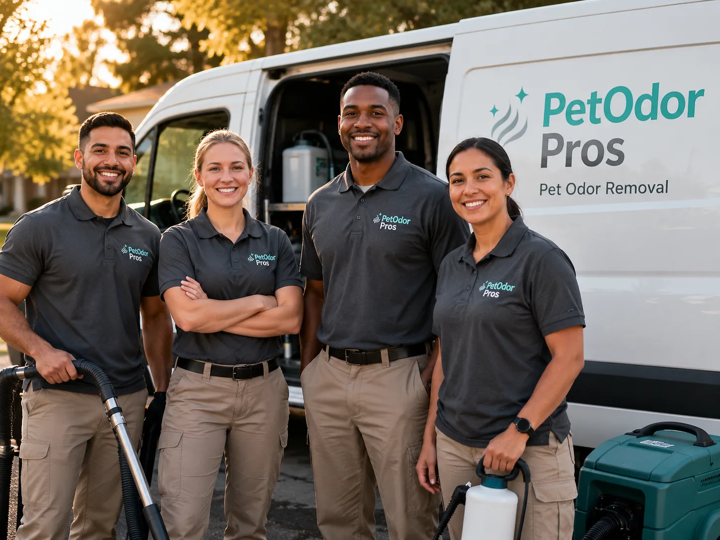 Pet Odor Removal team serving Secretary, MD